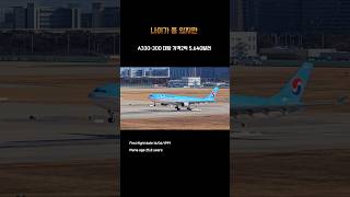 나이가 좀 있지만 아직 건재한 대한항공 A330-323 인천공항 착륙!