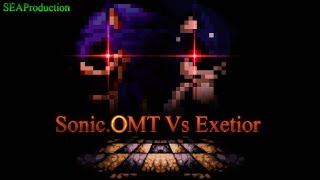 Sonic.OMT Vs Exetior ||  Sprite Animation ||