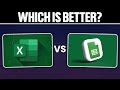 Microsoft Excel vs  Google Sheets Comparison 2025! (Which One is Better?)