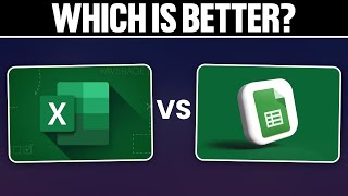 Microsoft Excel vs Google Sheets Comparison 2025! (Which One is Better?)