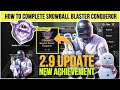 HOW TO COMPLETE SNOWBALL BLASTER CONQUEROR 2.9 UPDATE ACHIEVEMENT #pubgmobile#gameplay#youtubevideo