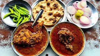 Puran Singh Ka Asli Dhaba Ki Lal Mutton Curry. Ek Baar khaane ke baad log wapas zarur aate hai.