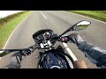 triumph street triple sound s a2 660 quickshifter pops onboard pov