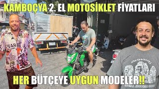 KAMBOÇYA'DA 500 DOLAR ALTI MOTOSİKLETLER!!!