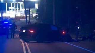 At least 1 person injured in overnight crash in southwest Atlanta