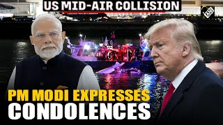 PM Modi expresses ‘heartfelt condolences’ over deadly mid-air collision in Washington DC | USA