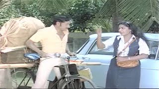 Heroine Scolds Dr.Rajkumar for Not Giving The Way to Car | Comedy Scenes from Kannada Movie ವಸಂತಗೀತ