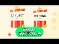 Binance Free Usdt Red Packet Giveaway | Binance Red Packet Code Today | Binance Red Packet