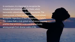 The Universality of Reiki