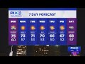 NYC forecast: Rain Sunday night to end the weekend