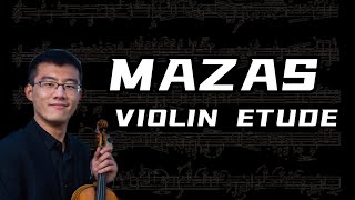 Mazas Violin Etude no.26