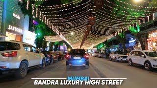 4K Drive in Bandra | Mumbai's Bandra lights up