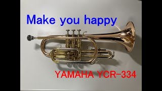 【コルネット再入門】Make you happy（NiziU）のサビ【YAMAHA YCR-334】