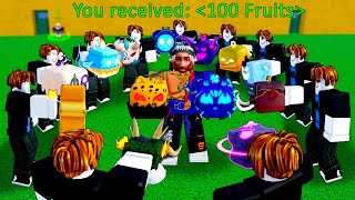 QUEM PEGAR A MELHOR FRUTA DO BLOX FRUITS GANHA O CELULAR