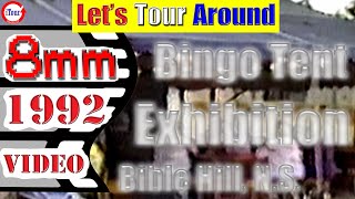 1992 Bingo Tent at the NS Provincial Exhibition,  Bible Hill, Nova Scotia | 8mm Vintage Film Footage