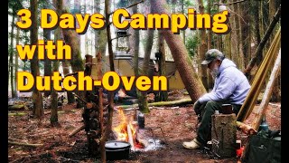 3 Days Camping with Dutch Oven / ダッチオーブン料理の3日間キャンプ