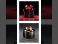 Black gifts and red gifts only one selected #shorts #trending