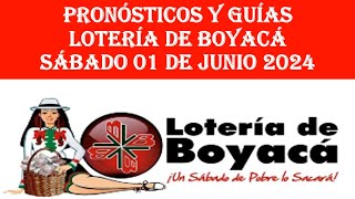 Resultados de la Loteria del Boyaca sábado 1 de junio 2024 premio mayor #ganador💥