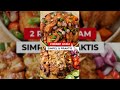 2 Resep Ayam Simpel & Praktis! Sayap Ayam Goreng Oseng Bawang dan Sate Ayam Selai Kacang #Shorts