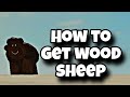 How to Get Wood Sheep in Find the Sheep Roblox | wood sheep