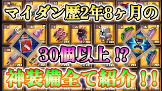 【マイクラダンジョンズ】マイダン歴2年8ヶ月が持っている神装備全て紹介！最強装備が大量に！？【Minecraft Dungeons】【ひぬ】