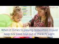 babysitting safety what all babysitters should know