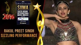 Rakul Preet Singh Sizzling Performance at SIIMA 2016 Telugu