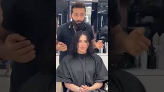 أجمل قصات الشعر الطويل الأسود إلى القصير روعة النهاية hairstyle