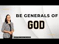 BE GENERALS OF GOD! | ENGLISH SERMON | PS. NIMA WILSON