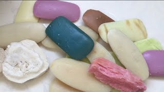 ASMR SOAP # 5 /Soap residue is very dry / Обмылочки очень сухие