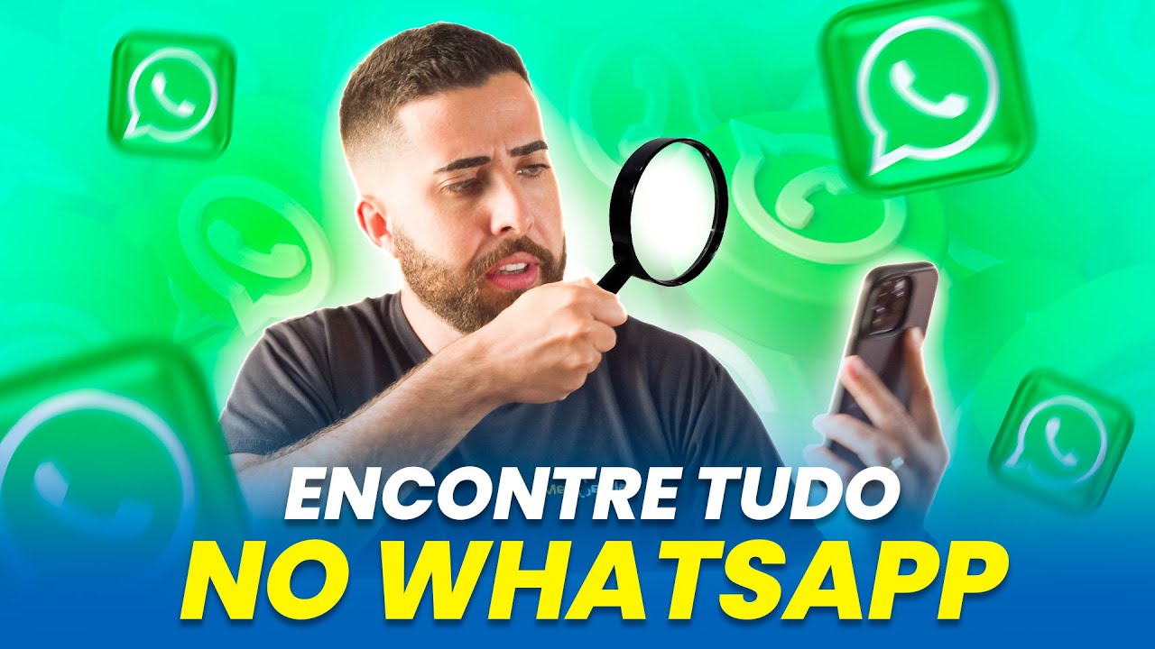 Como Encontrar Dados, Conversas, Fotos Do WhatsApp - YouTube