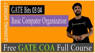 GATE Bits 03 04 Basic Computer Organization || Lesson 35.2 | Computer Organization | Learning Monkey
