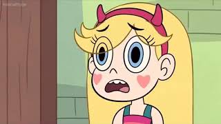 Pony head and star butterfly crying