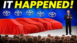 Toyota CEO Announces 5 New Car Models For 2026 \u0026 SHOCKS The Entire Car Industry!