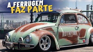 VW FUSCA RATLOOK // CARROS ANTIGOS // CARROS BEM MONTADOS