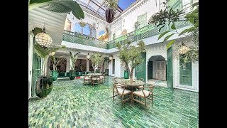 riad maison d’hôtes a vendre bab doukkala  marrakech