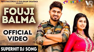 Mera Foji Balma Mare Se Mote Mote Peg | Fouji Balma Song Aman Jaji | Raj Mawar | New Haryanvi Song