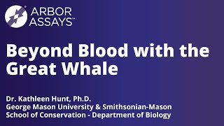 Arbor Assays Webinar: Beyond Blood with the Great Whale - Dr. Kathleen Hunt, Ph.D.