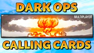 Unlocking EVERY Multiplayer Dark Ops Calling Card in Black Ops 6