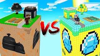 EVSİZ KULE VS MİLYONER KULE 😱 - Minecraft