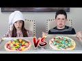 GUMMY FOOD vs REAL FOOD! - Pizza Edition GUMMY FOOD vs REAL FOOD! - Pizza Edition