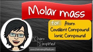 How to Calculate molar mass - Dr K