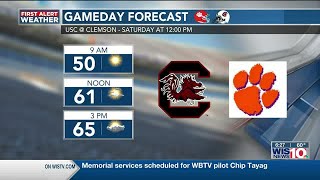 Gameday Forecast Usc Vs Clemson