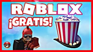Robloxhowtogettheshowtimebloxypopcornhat Videos - how to get the popcorn hat in roblox