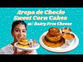 Arepa de Choclo | Receta Sin Lácteos | Colombian Sweet Corn Cakes Recipe | Dairy Free Cheese Recipe