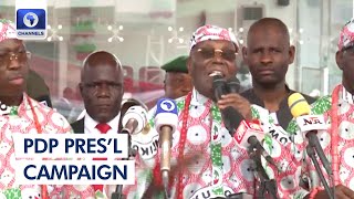 PDP Campaign Train Makes A Stop In Edo State