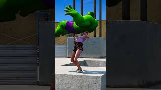 GTA 5: SHE-HULK KILLS HULK 😲| #shorts