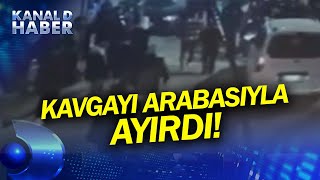 Mersin'de Dehşet Anları! Kavgayı Ayırmak İstedi, Arabasıyla Ezerek Ayırdı! #Haber