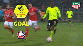 Goal Nicolas PEPE (66') / Nîmes Olympique - LOSC (2-3) (NIMES-LOSC) / 2018-19