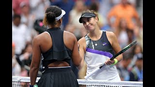Naomi Osaka vs Belinda Bencic | US Open 2019 R4 Highlights
